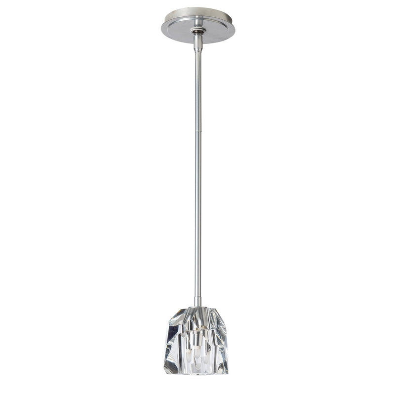 Hubbardton Forge 181061-SKT-MULT-85-CR One Light Pendant, Sterling