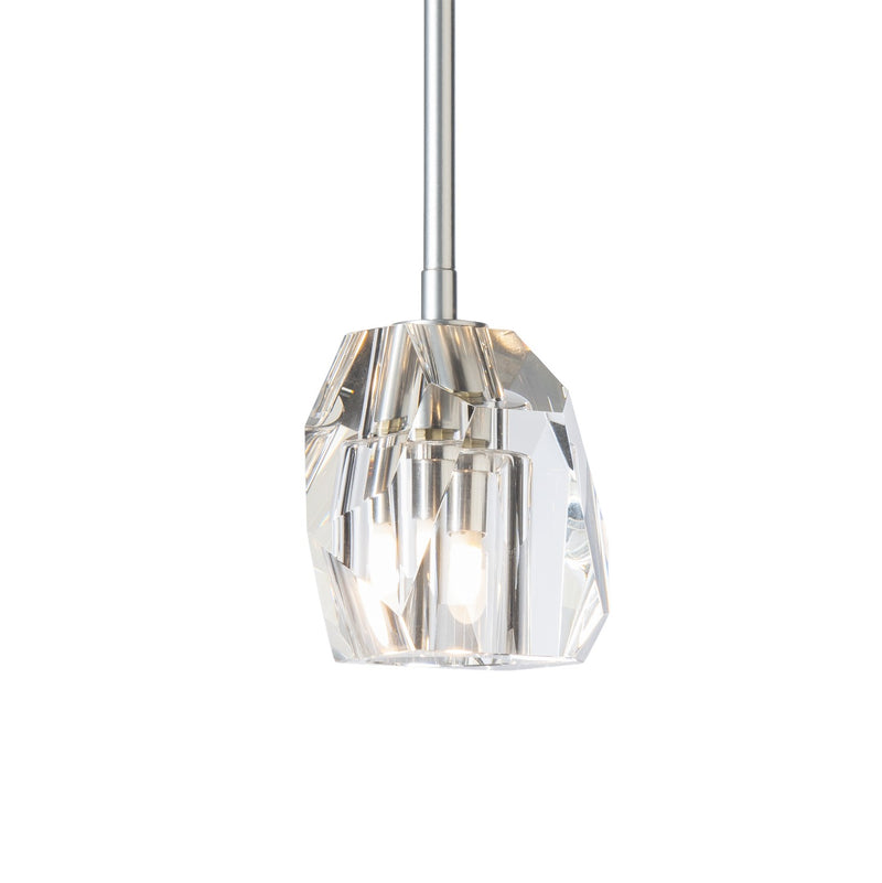 Hubbardton Forge 181061-SKT-MULT-85-CR One Light Pendant, Sterling