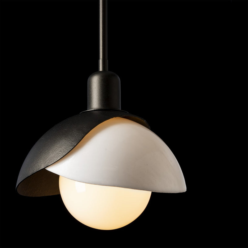 Hubbardton Forge 181184-SKT-MULT-14-BB0757 One Light Pendant, Oil Rubbed Bronze