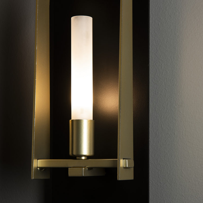 Hubbardton Forge 201070-SKT-10-86-FD0462 One Light Wall Sconce, Black