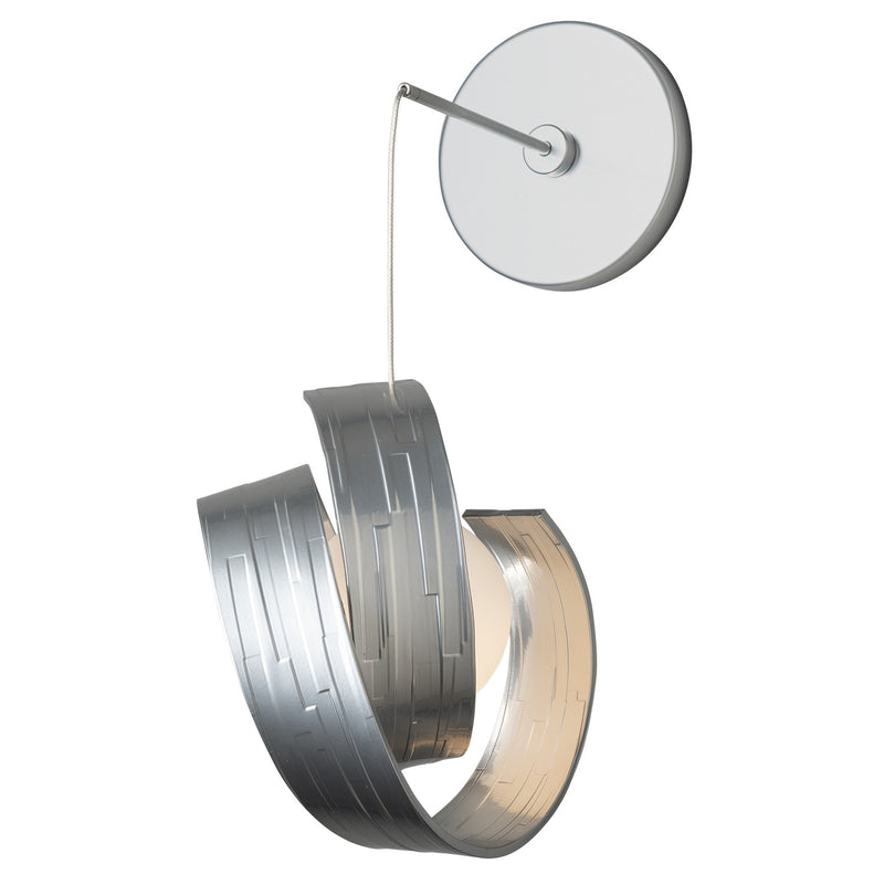 Hubbardton Forge 201353-SKT-85-GG0711 LED Wall Sconce, Sterling