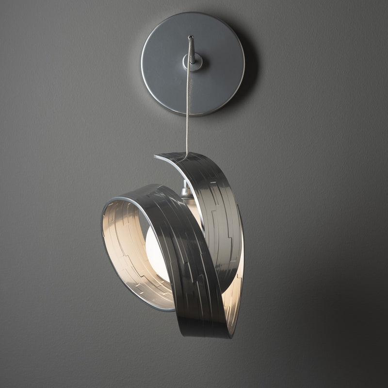 Hubbardton Forge 201353-SKT-85-GG0711 LED Wall Sconce, Sterling