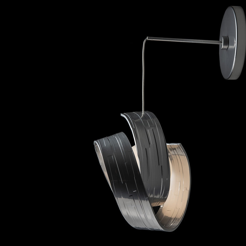 Hubbardton Forge 201353-SKT-85-GG0711 LED Wall Sconce, Sterling