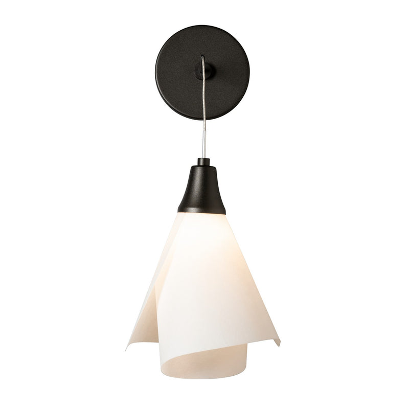 Hubbardton Forge 201391-SKT-14-SH1987 LED Wall Sconce, Oil Rubbed Bronze