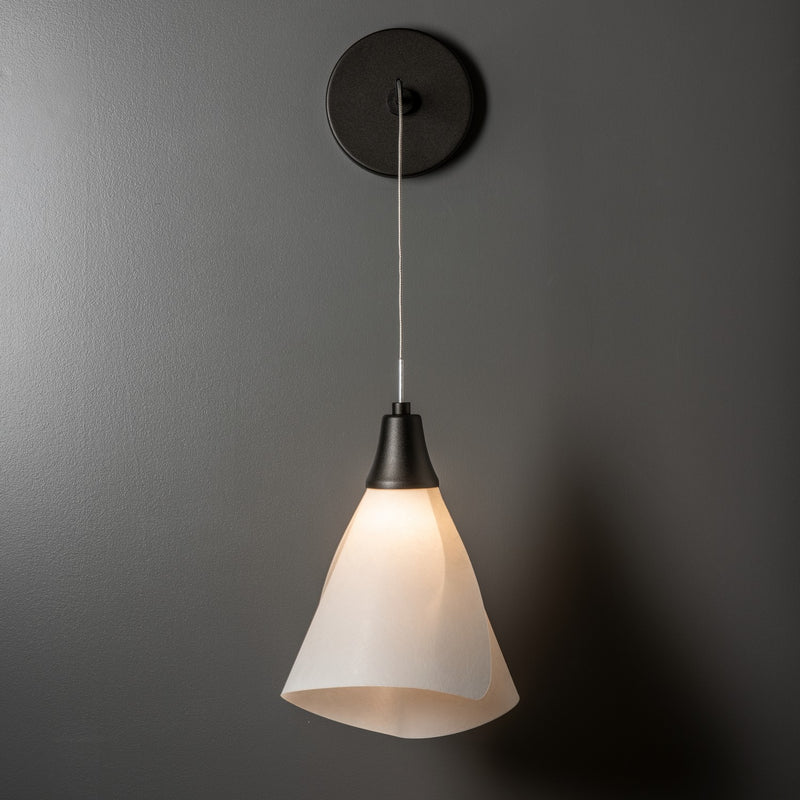 Hubbardton Forge 201391-SKT-14-SH1987 LED Wall Sconce, Oil Rubbed Bronze