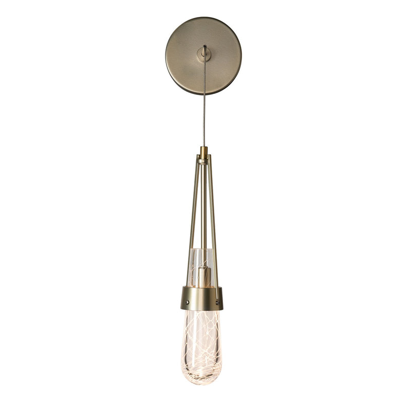 Hubbardton Forge 201392-SKT-86-YJ0434 LED Wall Sconce, Modern Brass