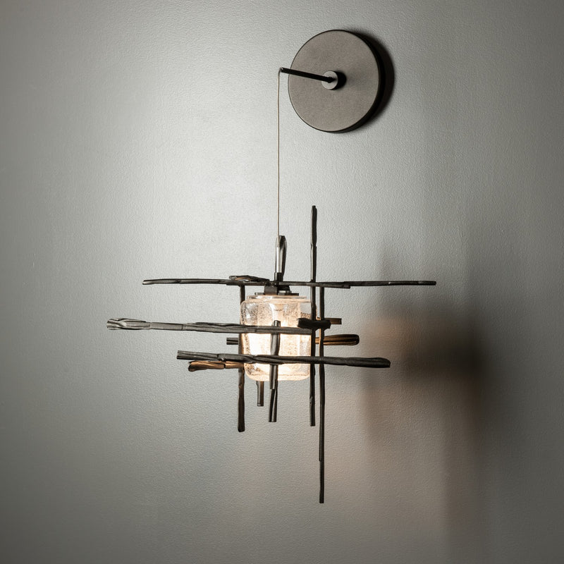 Hubbardton Forge 201393-SKT-14-II0728 LED Wall Sconce, Oil Rubbed Bronze