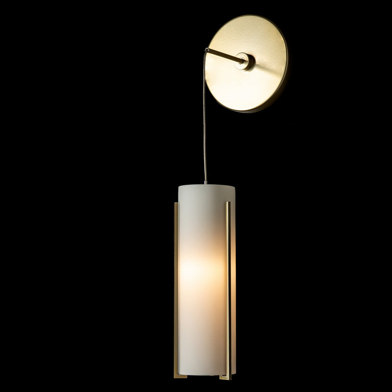 Hubbardton Forge 201394-SKT-86-GG0065 LED Wall Sconce, Modern Brass