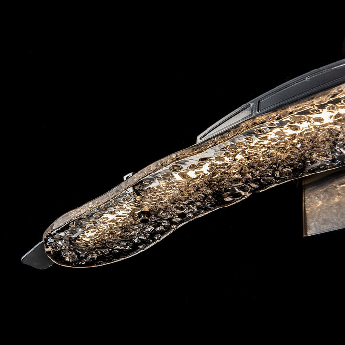 Hubbardton Forge 202221-LED-85-ZM0751 LED Bath Sconce, Sterling