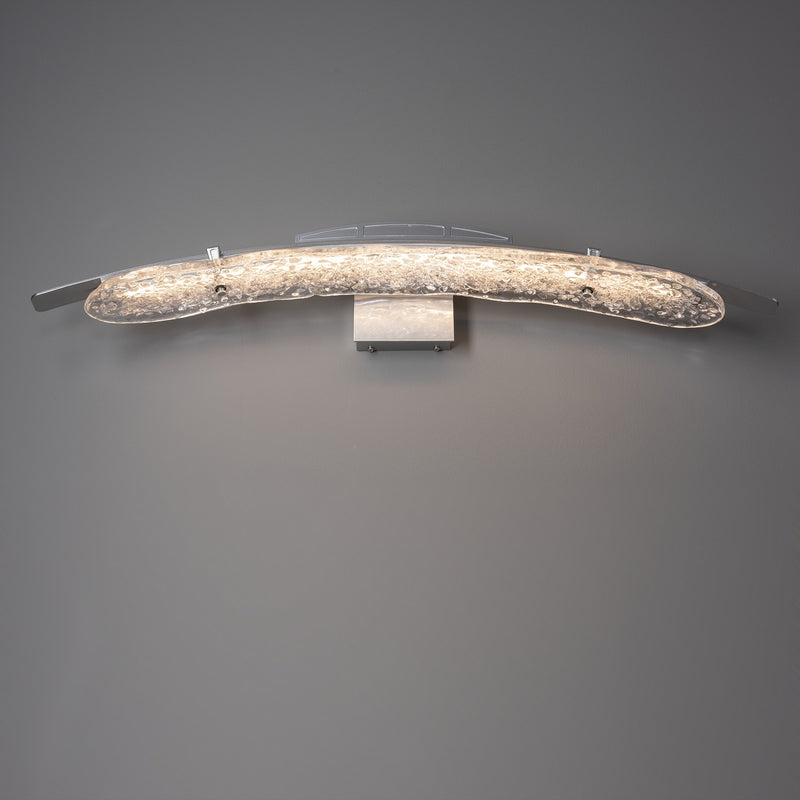 Hubbardton Forge 202221-LED-85-ZM0751 LED Bath Sconce, Sterling