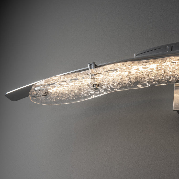 Hubbardton Forge 202221-LED-85-ZM0751 LED Bath Sconce, Sterling