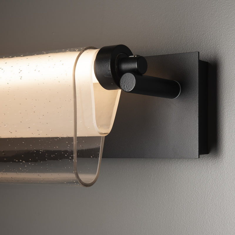 Hubbardton Forge 202225-LED-10-ZS0740 LED Bath Bar, Black