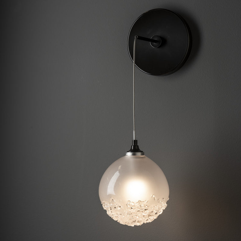 Hubbardton Forge 208903-SKT-89-FD0750 LED Wall Sconce, Ink