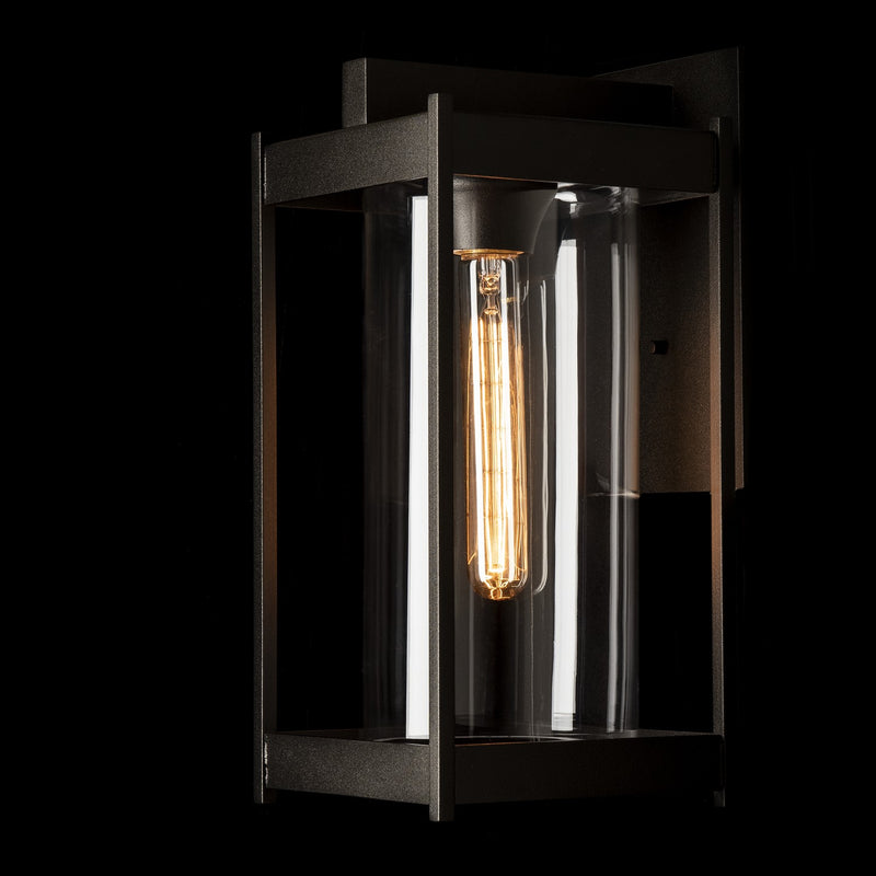 Hubbardton Forge 302021-SKT-14-ZM0730 One Light Outdoor Wall Sconce, Coastal Oil Rubbed Bronze