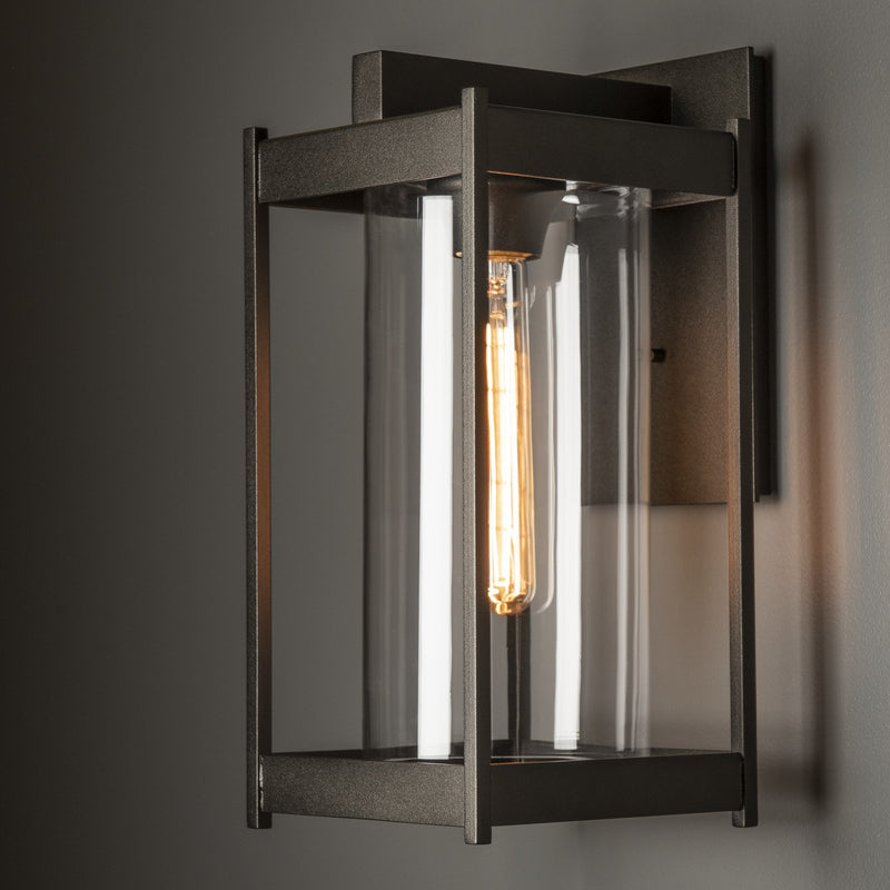 Hubbardton Forge 302021-SKT-14-ZM0730 One Light Outdoor Wall Sconce, Coastal Oil Rubbed Bronze
