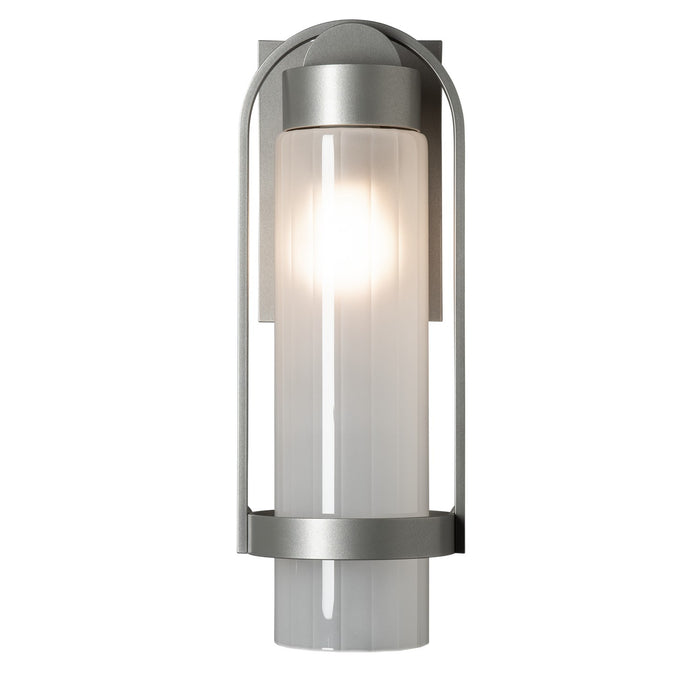 Hubbardton Forge 302555-SKT-78-FD0741 One Light Outdoor Wall Sconce, Coastal Burnished Steel
