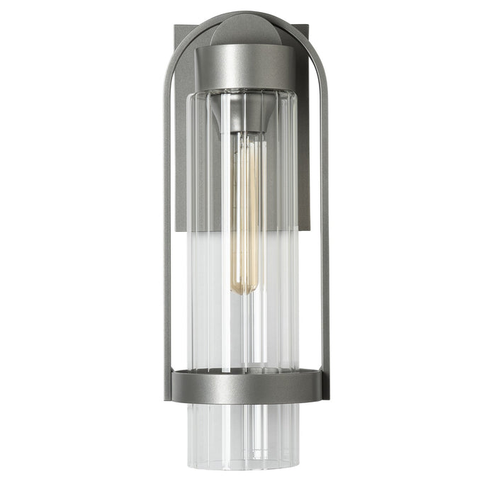Hubbardton Forge 302555-SKT-78-ZM0741 One Light Outdoor Wall Sconce, Coastal Burnished Steel