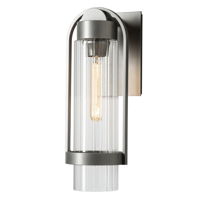 Hubbardton Forge 302555-SKT-78-ZM0741 One Light Outdoor Wall Sconce, Coastal Burnished Steel