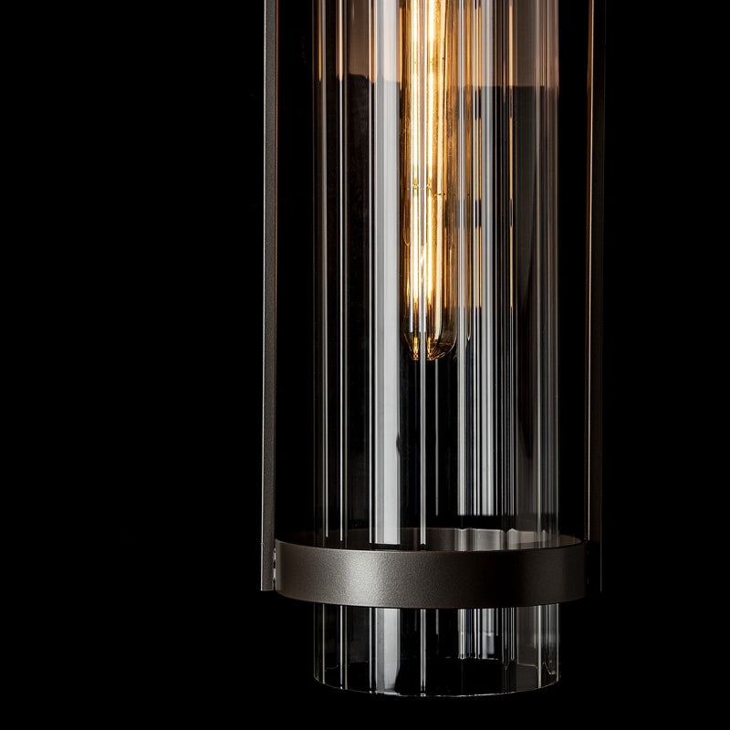 Hubbardton Forge 302556-SKT-77-ZM0742 One Light Outdoor Wall Sconce, Coastal Dark Smoke
