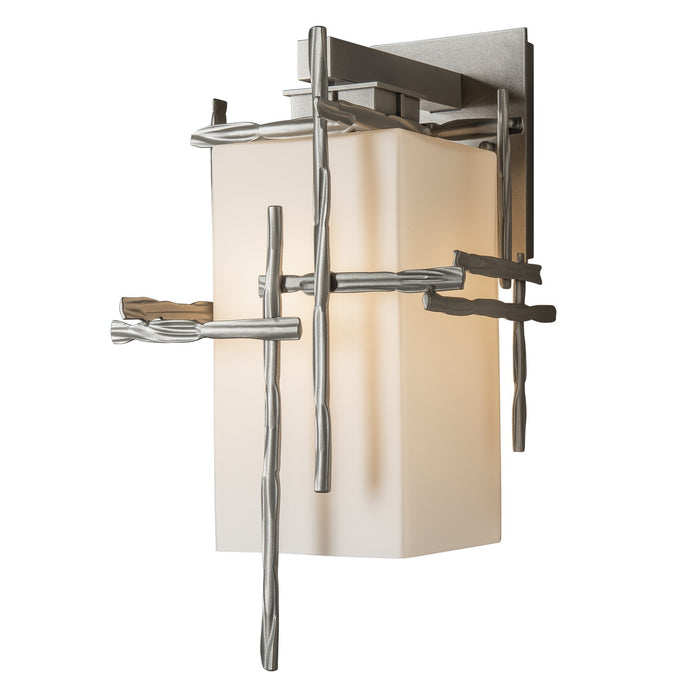 Hubbardton Forge 302581-SKT-78-GG0093 One Light Outdoor Wall Sconce, Coastal Burnished Steel