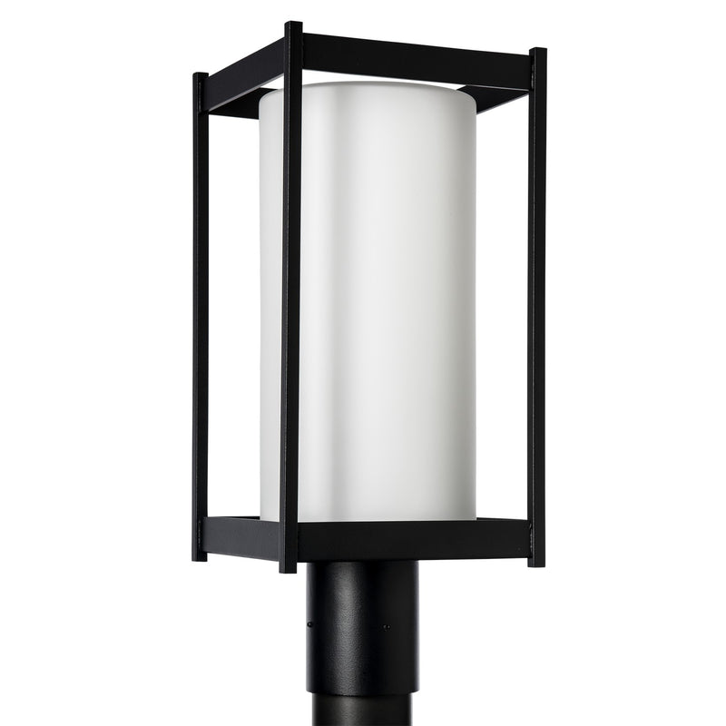 Hubbardton Forge 342021-SKT-80-GG0732 One Light Outdoor Post Mount, Coastal Black