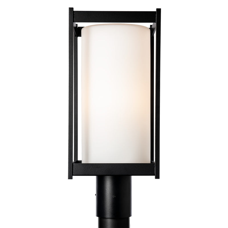 Hubbardton Forge 342021-SKT-80-GG0732 One Light Outdoor Post Mount, Coastal Black