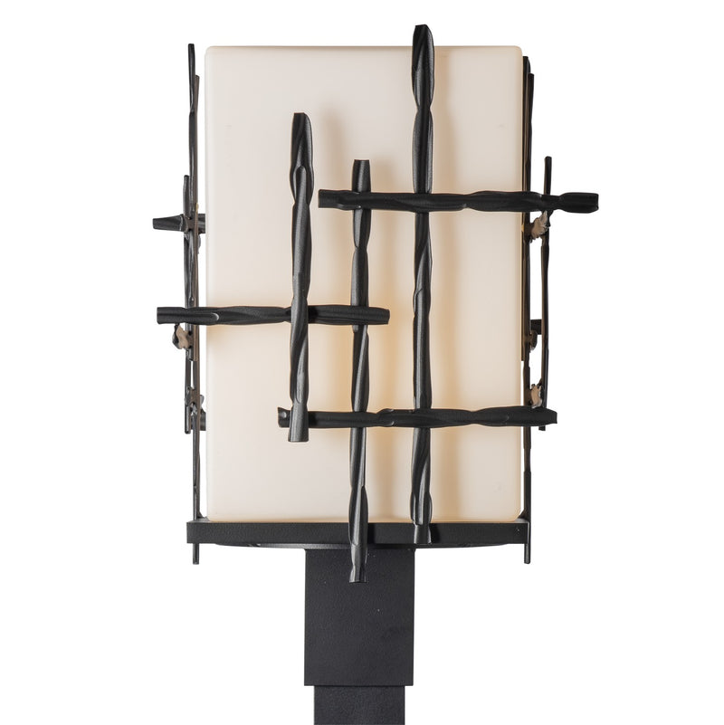 Hubbardton Forge 342023-SKT-14-GG0084 One Light Outdoor Post Mount, Coastal Oil Rubbed Bronze