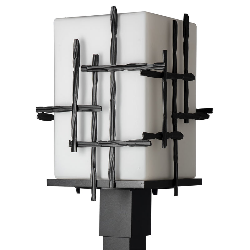 Hubbardton Forge 342023-SKT-14-GG0084 One Light Outdoor Post Mount, Coastal Oil Rubbed Bronze