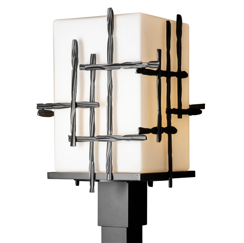 Hubbardton Forge 342023-SKT-14-GG0084 One Light Outdoor Post Mount, Coastal Oil Rubbed Bronze