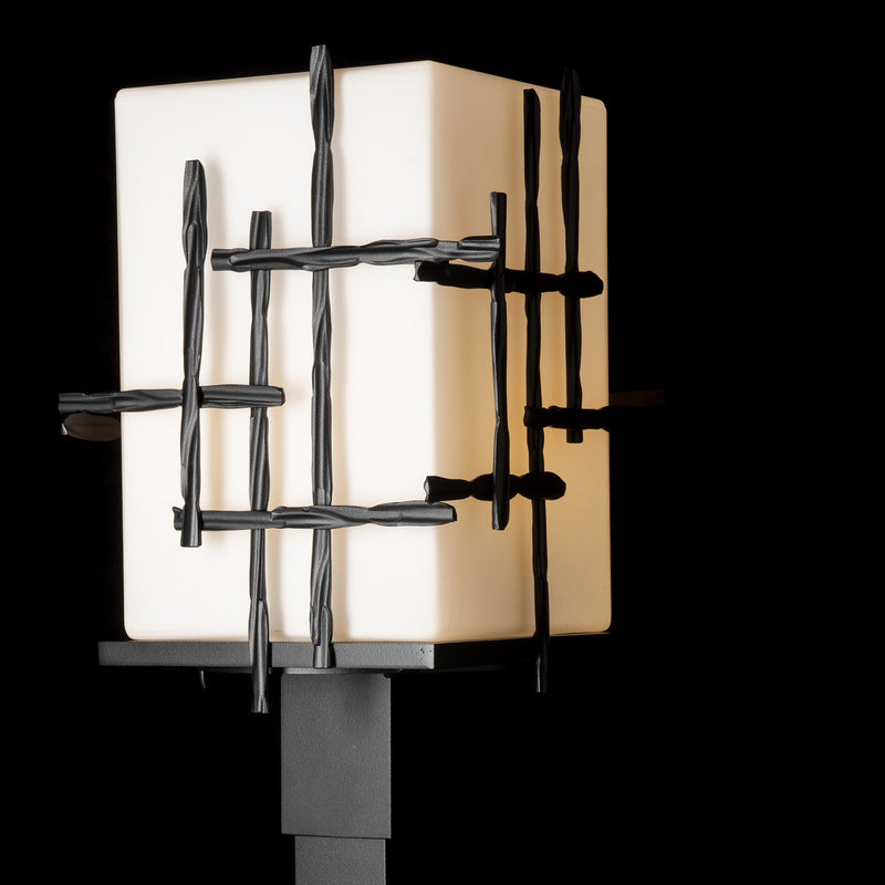 Hubbardton Forge 342023-SKT-14-GG0084 One Light Outdoor Post Mount, Coastal Oil Rubbed Bronze