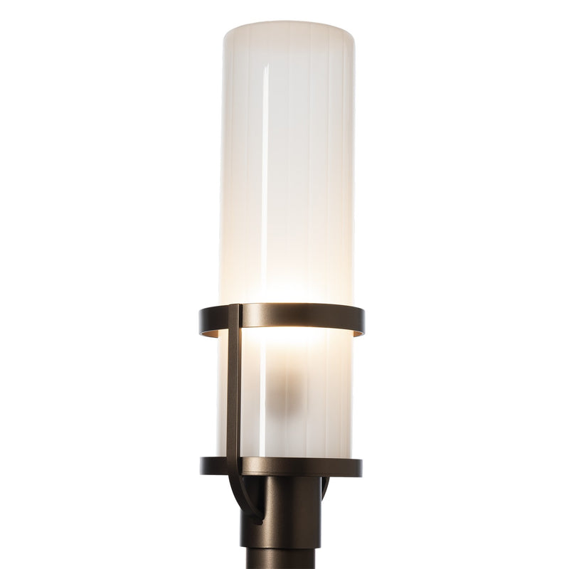 Hubbardton Forge 342025-SKT-75-FD0745 One Light Outdoor Post Mount, Coastal Bronze