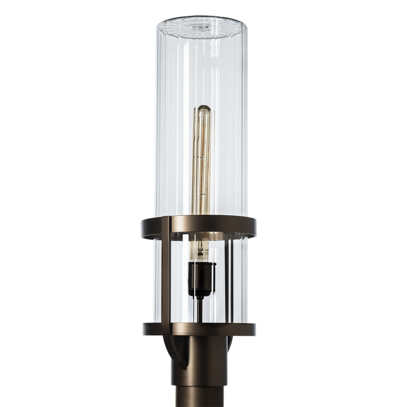 Hubbardton Forge 342025-SKT-75-ZM0745 One Light Outdoor Post Mount, Coastal Bronze