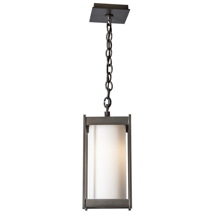 Hubbardton Forge 362021-SKT-80-GG0730 One Light Outdoor Lantern, Coastal Black