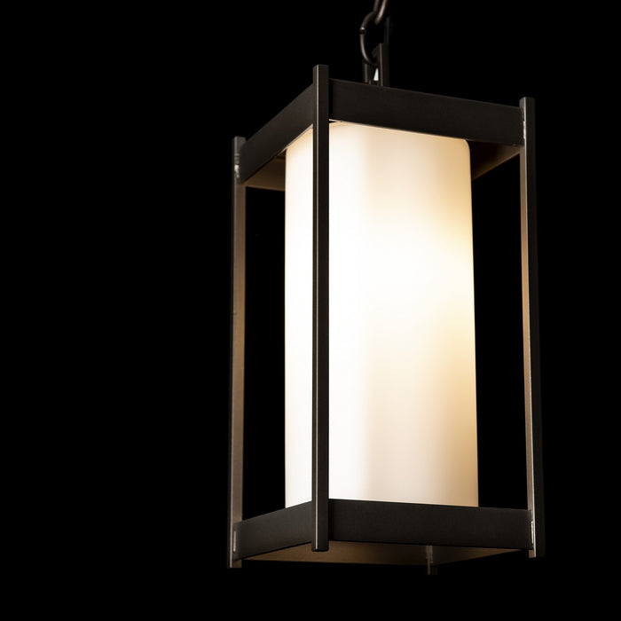 Hubbardton Forge 362021-SKT-80-GG0730 One Light Outdoor Lantern, Coastal Black