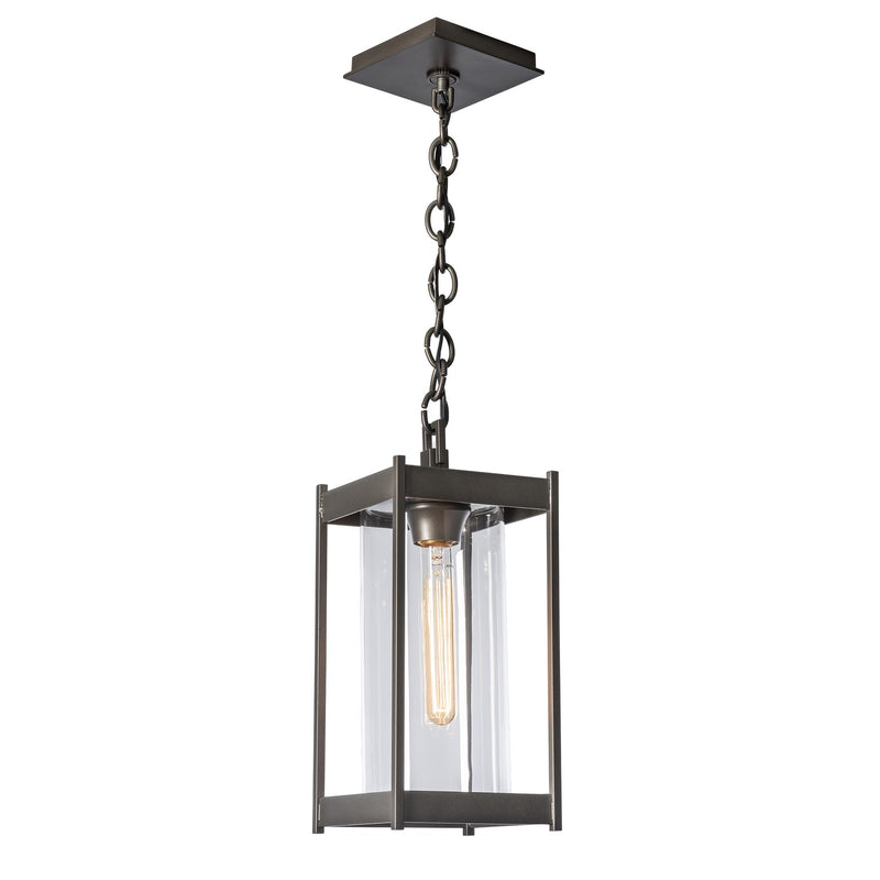 Hubbardton Forge 362021-SKT-80-ZM0730 One Light Outdoor Lantern, Coastal Black
