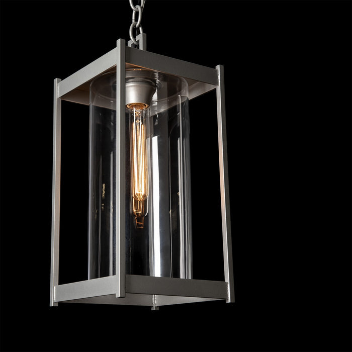 Hubbardton Forge 362023-SKT-78-ZM0731 One Light Outdoor Lantern, Coastal Burnished Steel