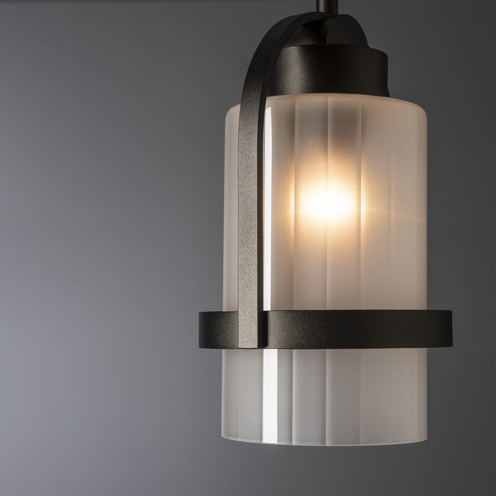 Hubbardton Forge 362555-SKT-MULT-14-FD0744 One Light Outdoor Pendant, Coastal Oil Rubbed Bronze