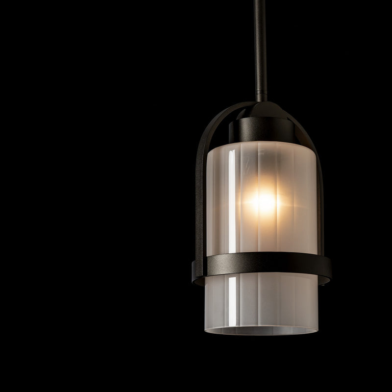 Hubbardton Forge 362555-SKT-MULT-14-FD0744 One Light Outdoor Pendant, Coastal Oil Rubbed Bronze