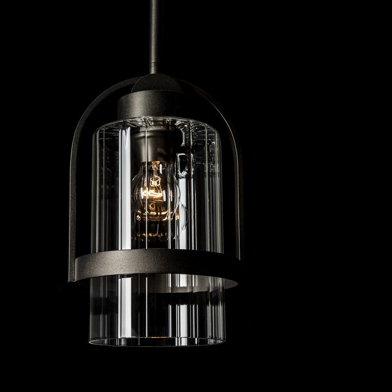 Hubbardton Forge 362555-SKT-MULT-14-ZM0744 One Light Outdoor Pendant, Coastal Oil Rubbed Bronze