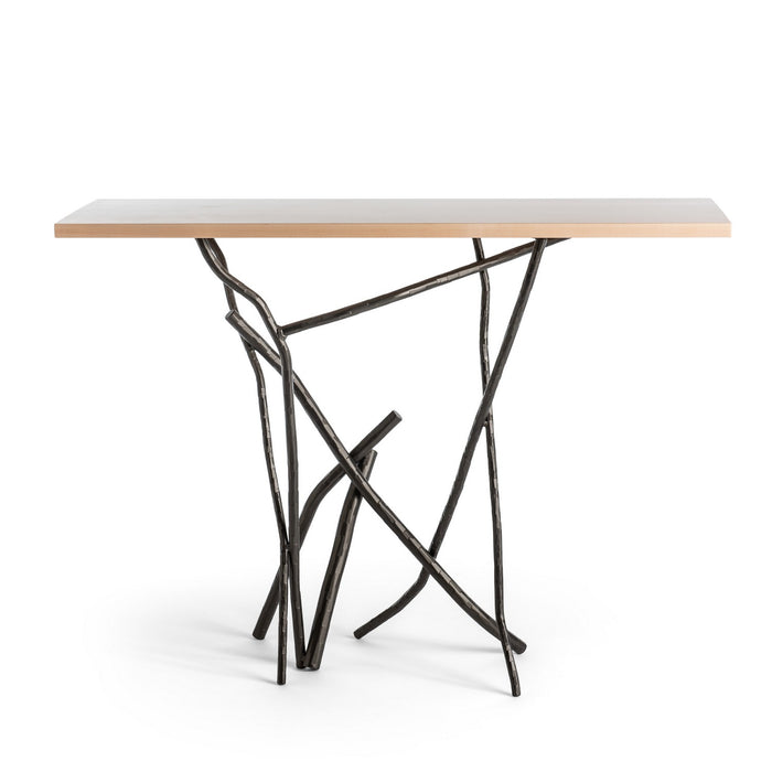 Hubbardton Forge 750113-07-M1 Console Table, Dark Smoke