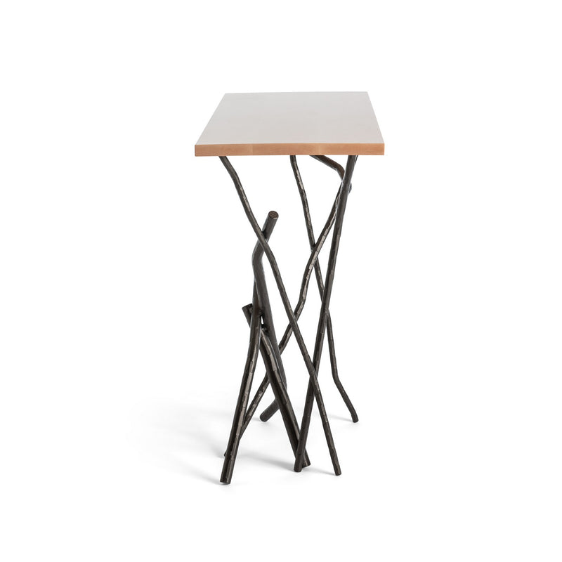 Hubbardton Forge 750113-07-M1 Console Table, Dark Smoke