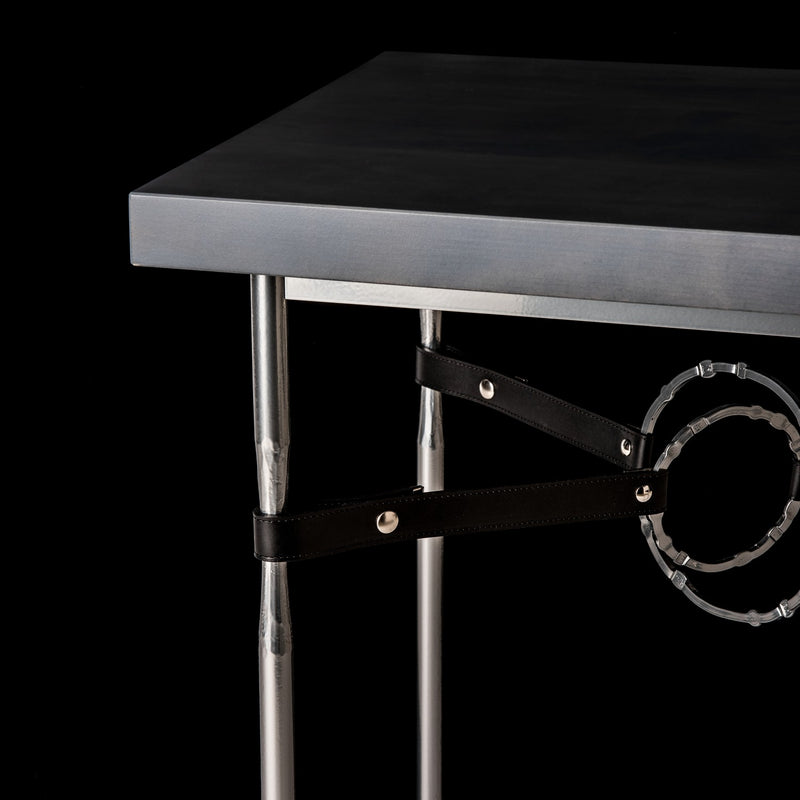 Hubbardton Forge 750114-85-85-LK-M2 Side Table, Sterling