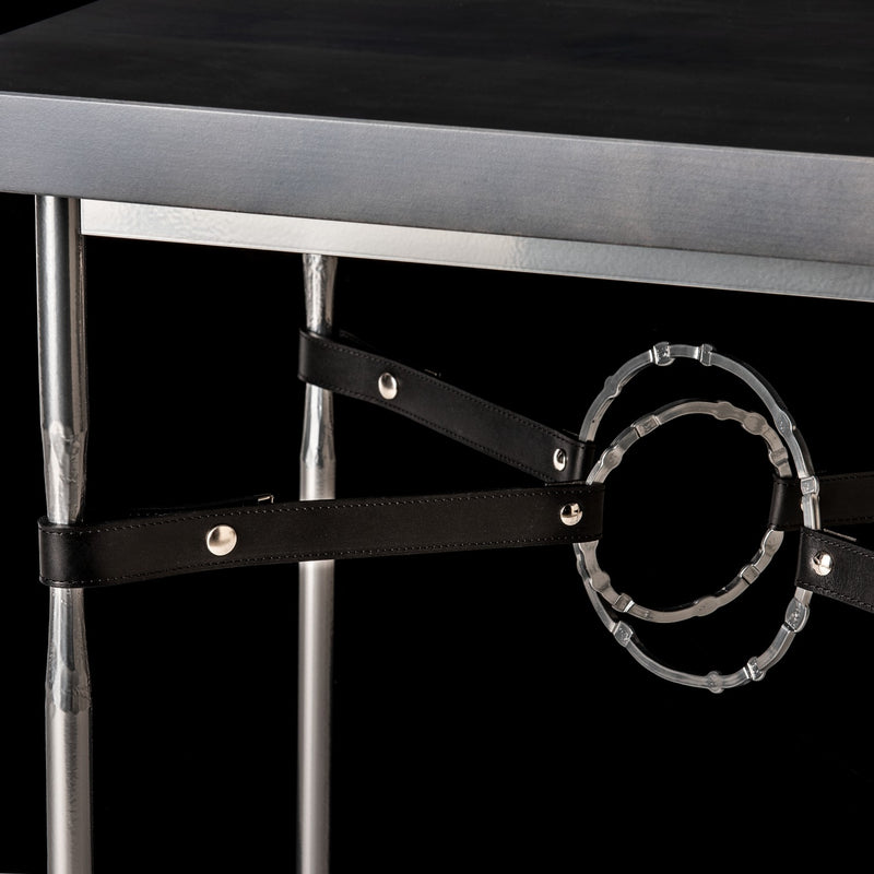 Hubbardton Forge 750114-85-85-LK-M2 Side Table, Sterling