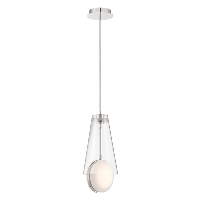 Eurofase 45609-028 LED Pendant, Polished Nickel