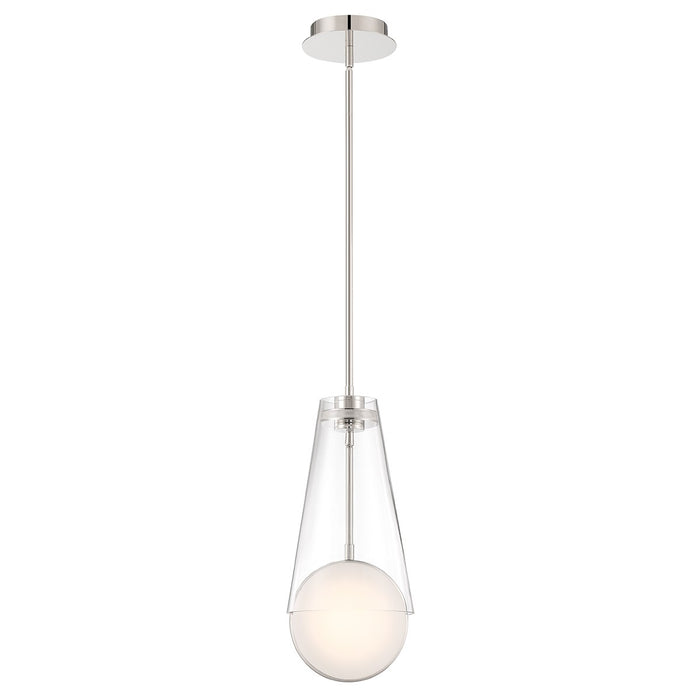 Eurofase 45609-028 LED Pendant, Polished Nickel