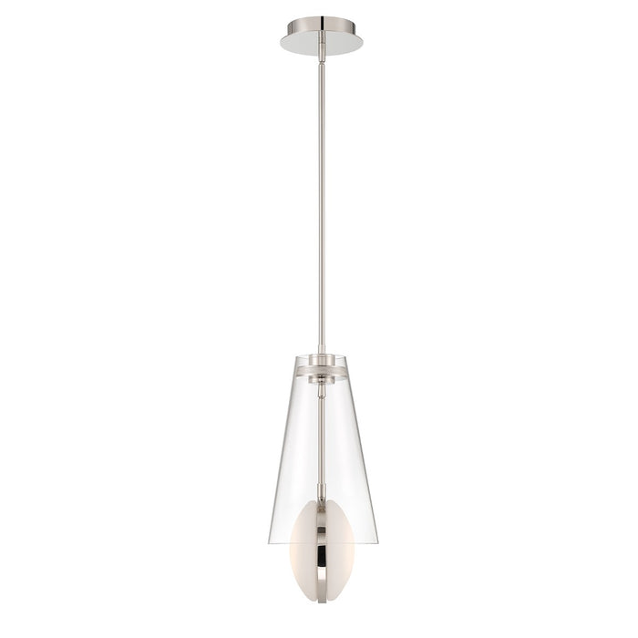 Eurofase 45609-028 LED Pendant, Polished Nickel