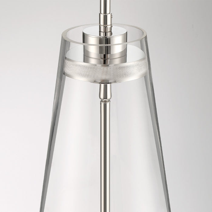 Eurofase 45609-028 LED Pendant, Polished Nickel