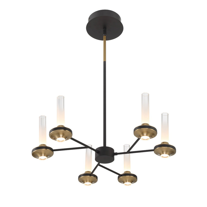 Eurofase 45712-012 LED Chandelier, Black