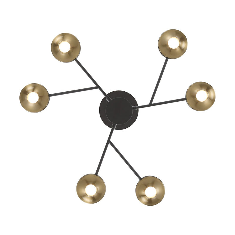 Eurofase 45712-012 LED Chandelier, Black