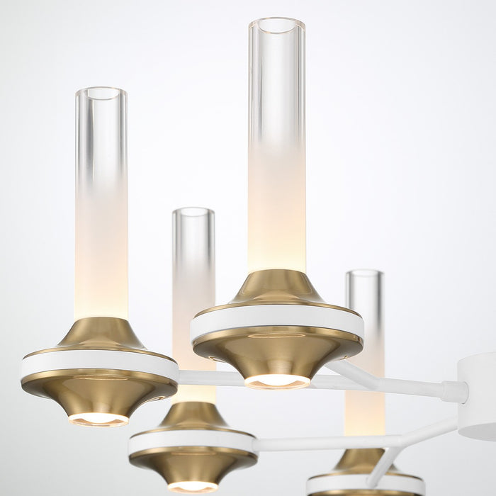 Eurofase 45712-029 LED Chandelier, White